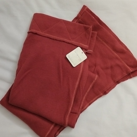 Free People Under The Stars Slim High Rise Thermal Fit & Flare Leggings L NEW - Picture 4 of 17